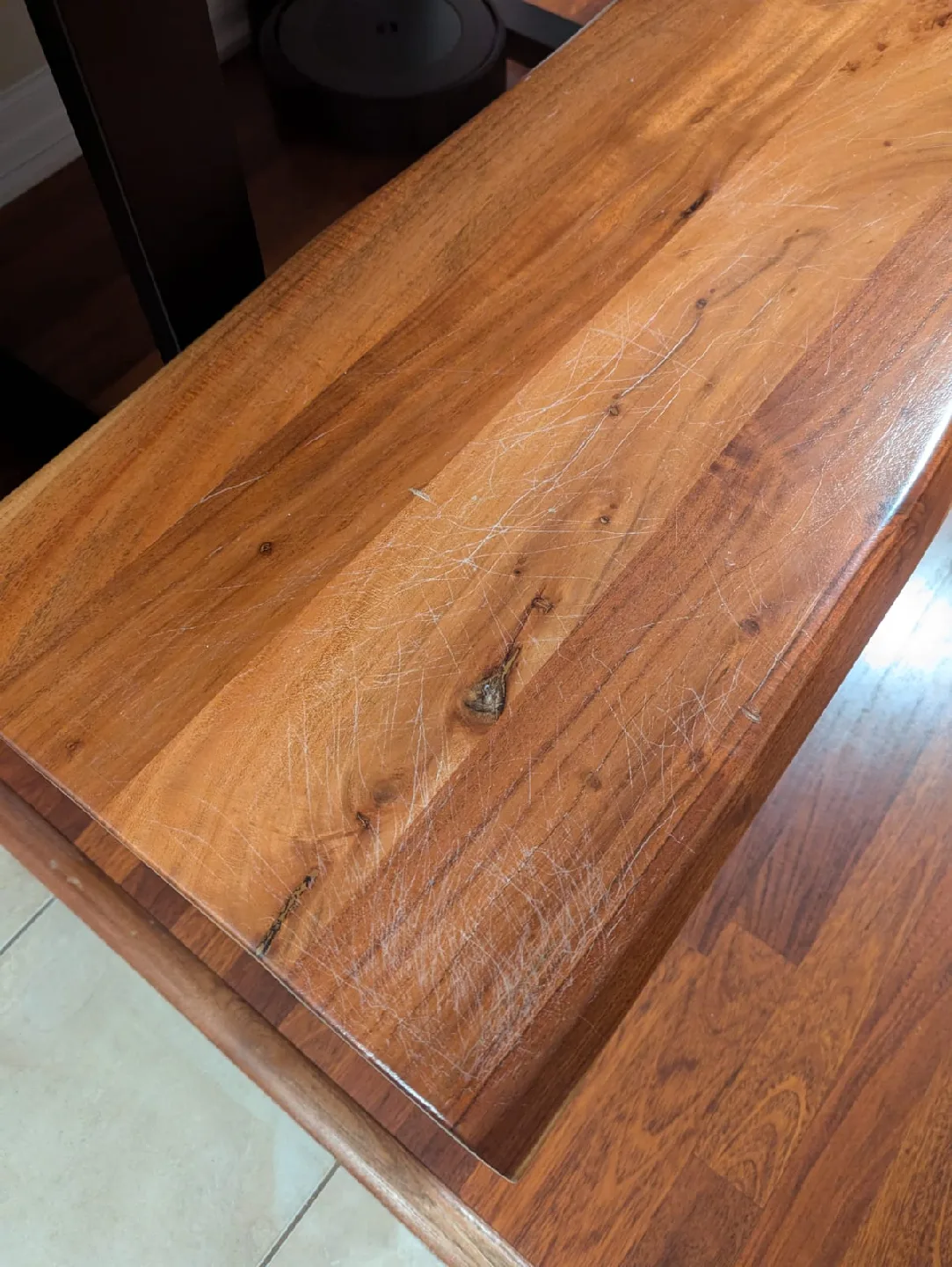 Wood Dining Table with Bench image indicator(4)