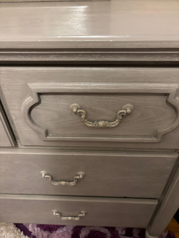Grey Dresser with Mirror - photo 4