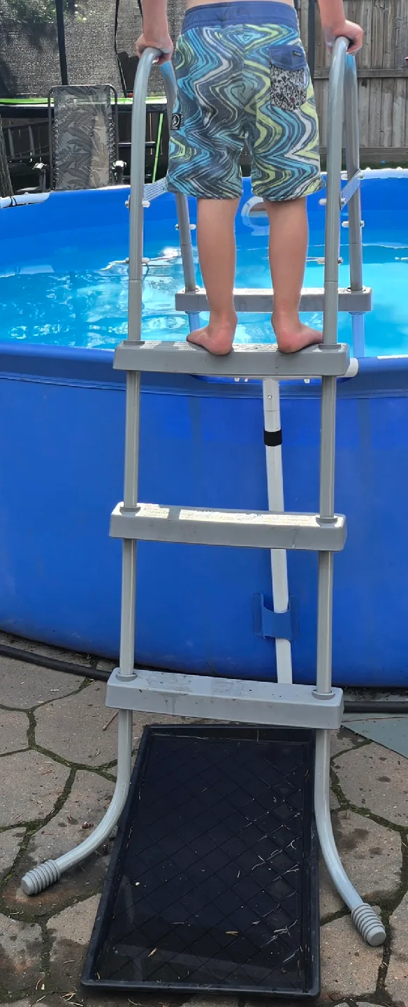 42 inch A frame Bestway Flowclear pool ladder