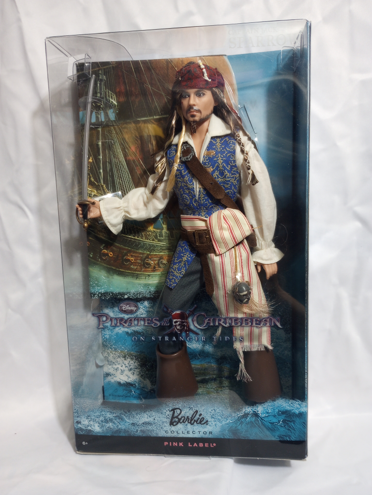 Pirates of the Caribbean Barbie Dolls -Jack Sparrow & Angelica - photo 3