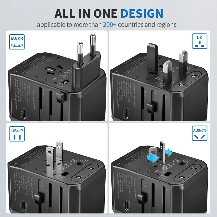 EPICKA Universal Travel Adapter image indicator(4)