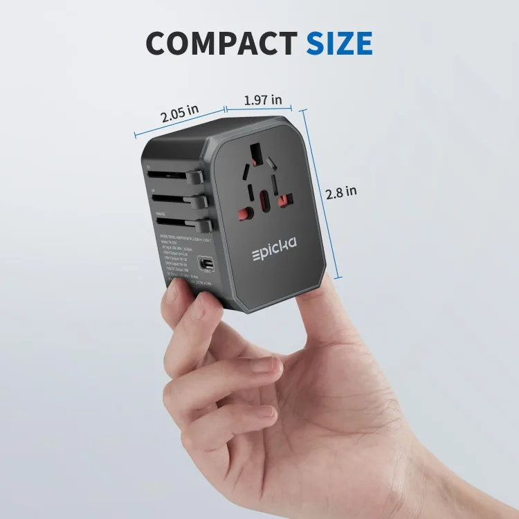 EPICKA Universal Travel Adapter image indicator(5)
