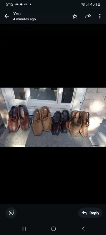 Men's Peshawari Chappal size 10 thumbnail