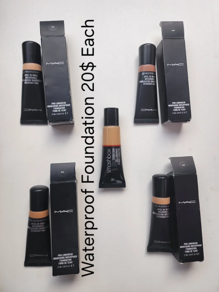 MAC, Estee Lauder, Smashbox, clinique, Bobbi Brown Foundation image indicator(3)