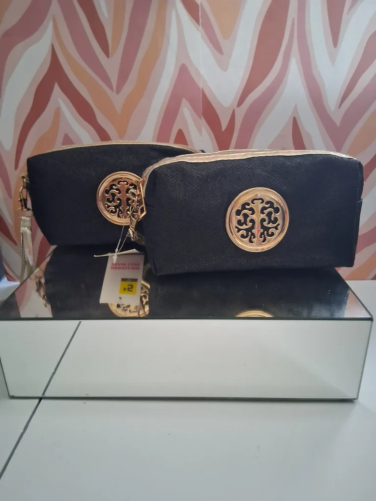 Kevin Cyre Medition Black Cosmetic Bag thumbnail