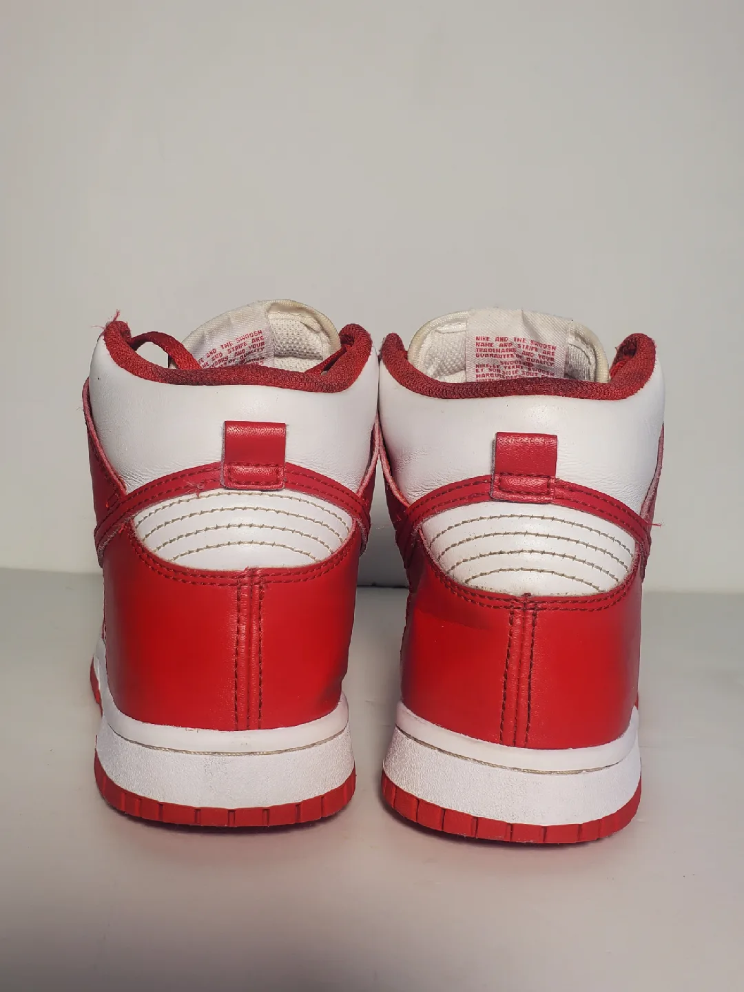 Nike Dunk High Championship White Red (GS) DB2179-106 Size 5.5Y image indicator(5)