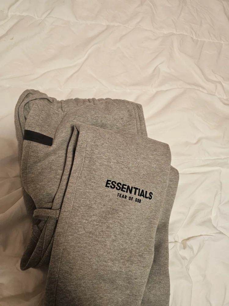 Essentials FOG Dark Oatmeal Sweatpants (AUTHENTIC) image indicator(2)