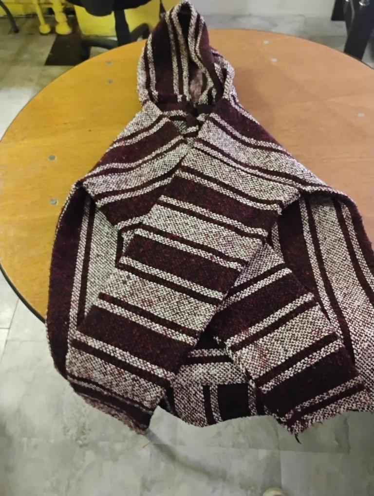 Men's pullover sweater artisanal image indicator(7)