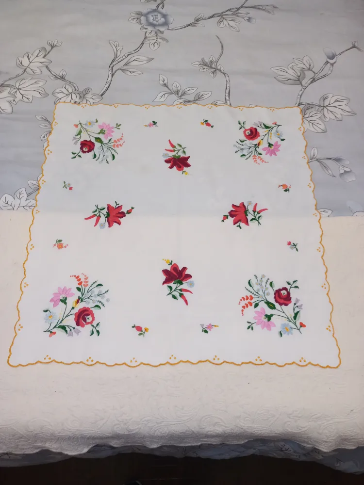 Hungarian Embroidered Table Cloths thumbnail
