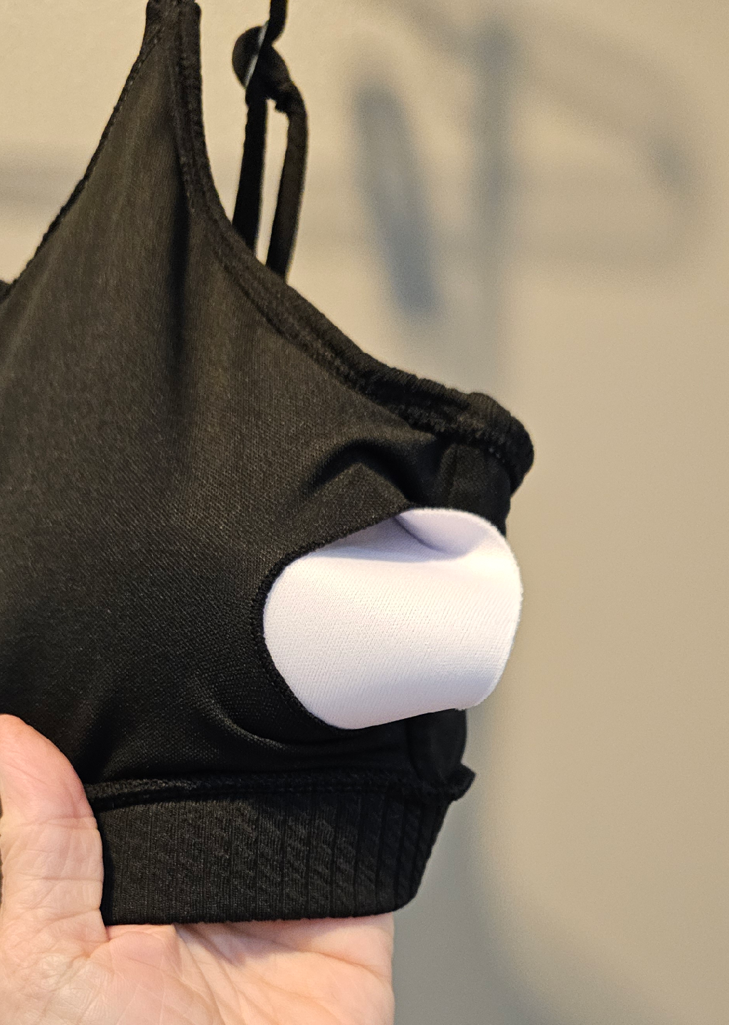 Black Sports Bra - Size L - photo 4