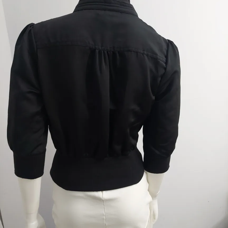 NEW - Black Cropped Jacket image indicator(2)