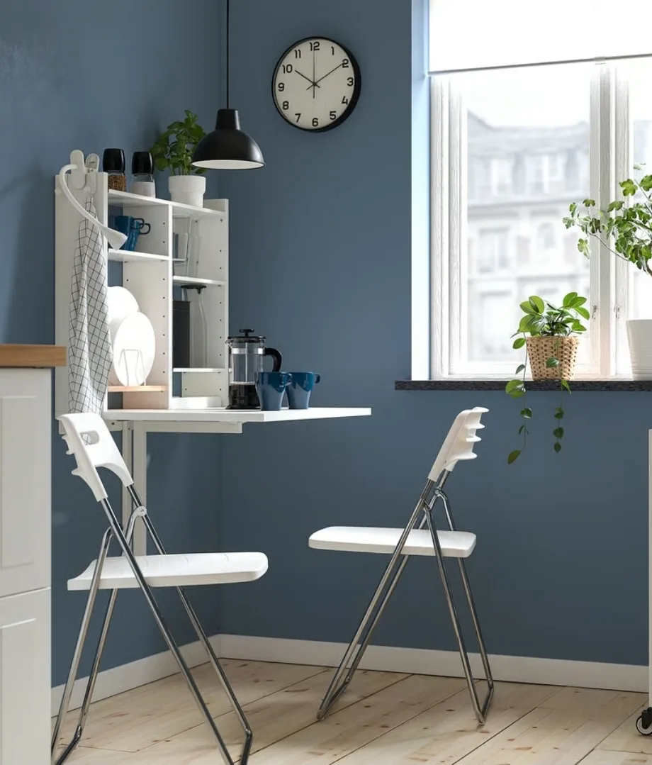 NEW IKEA NORBERG Wall-mounted drop-leaf table image indicator(3)