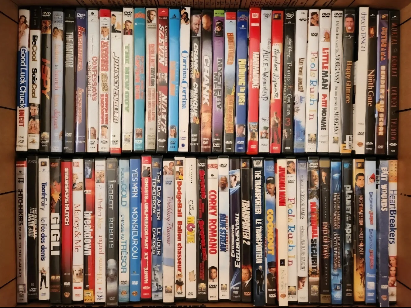 Box of 100 Dvd's thumbnail