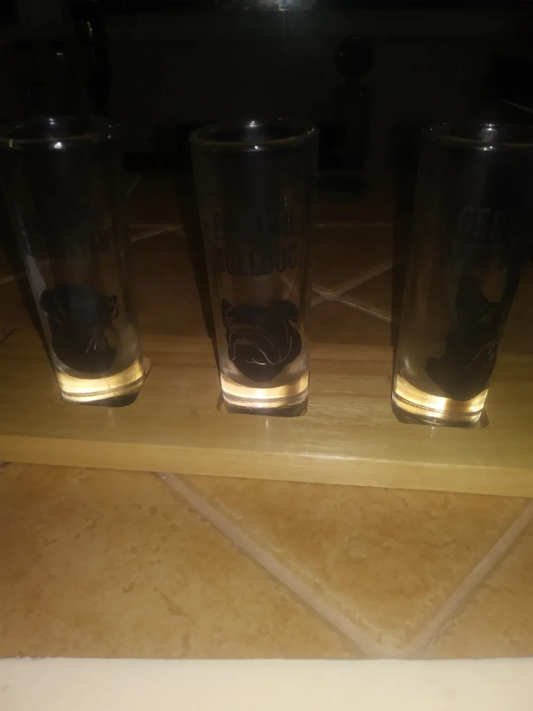 3 dog Shot Glasses (Set of 3) thumbnail