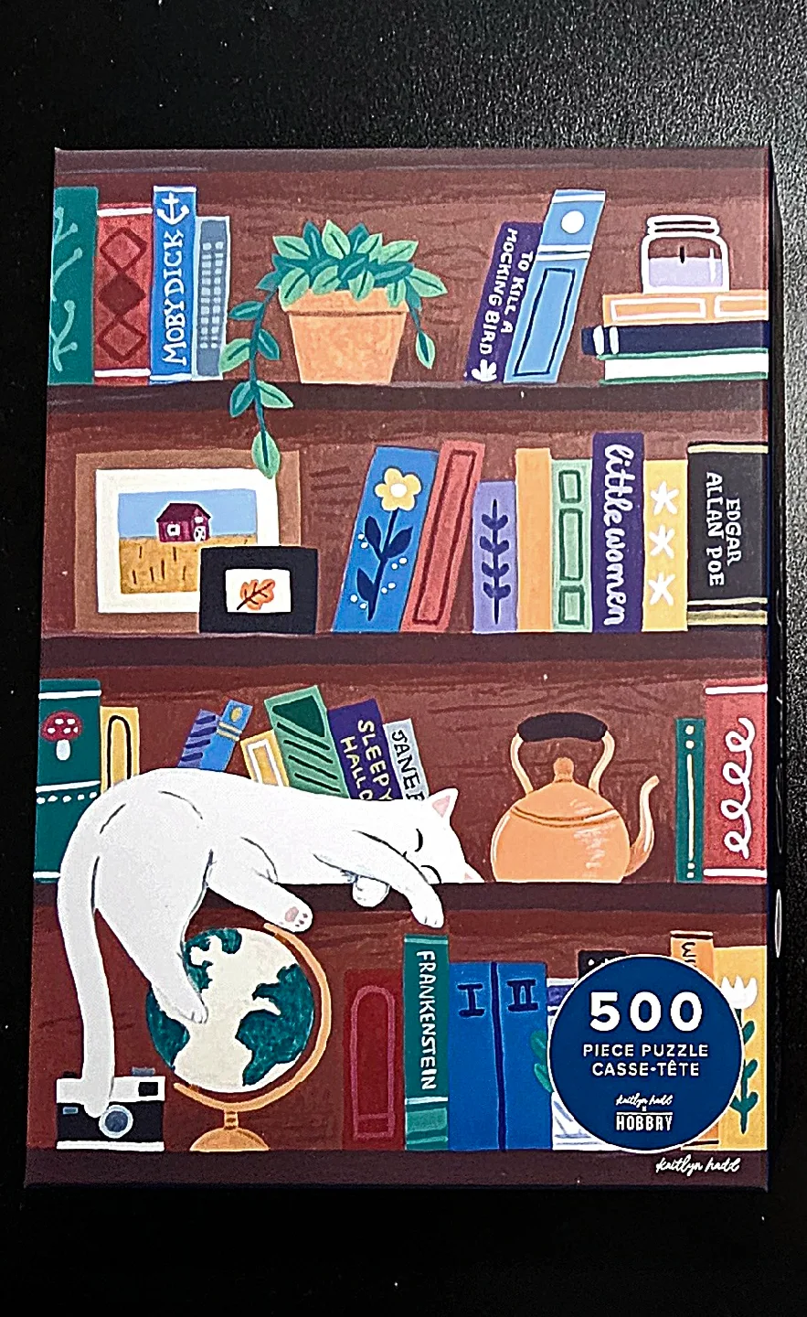 Hobbry 500 Piece Puzzle - Book Lover 🥕 thumbnail