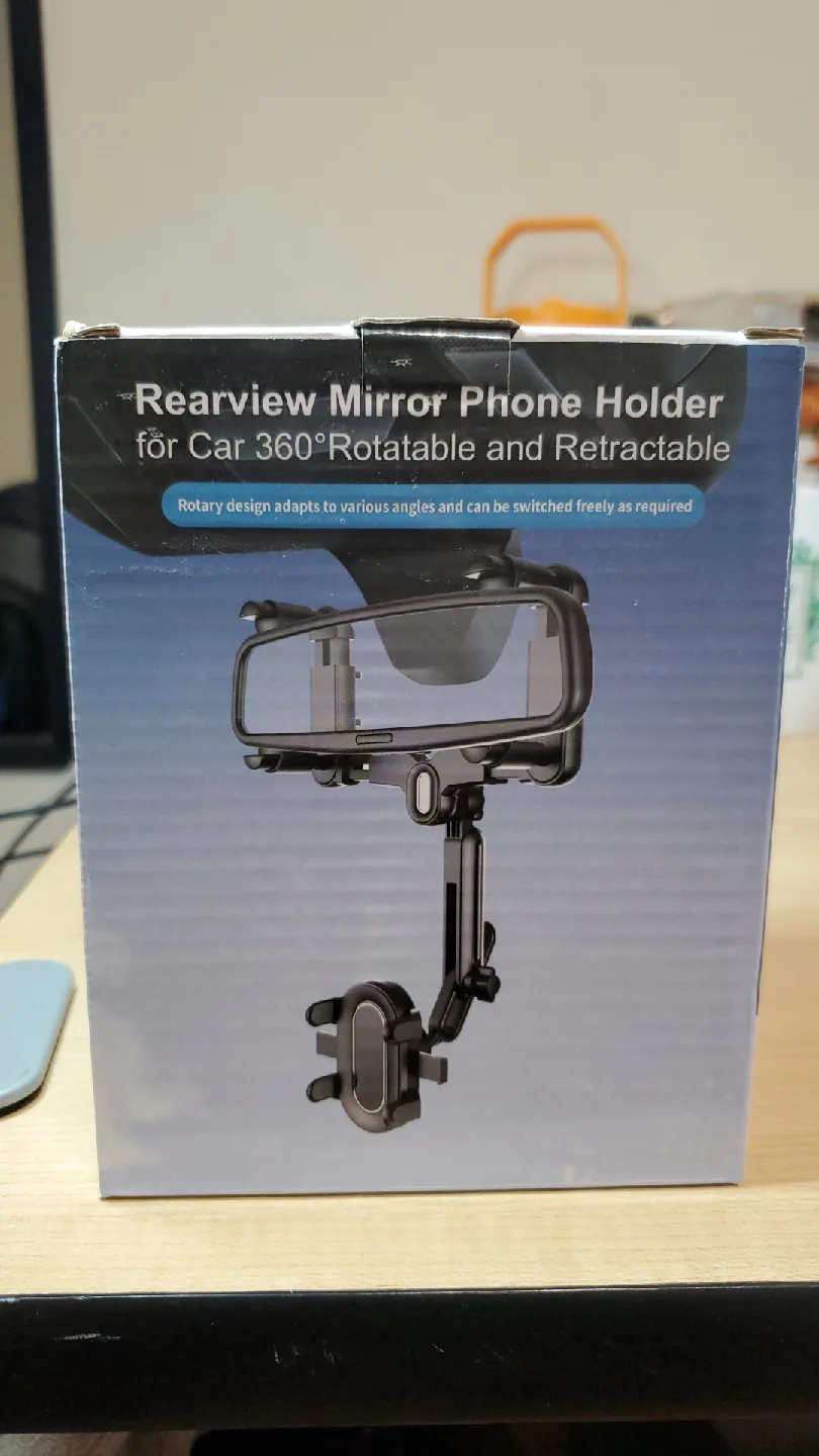 Rearview Mirror Phone Holder - New open Box! image indicator(5)
