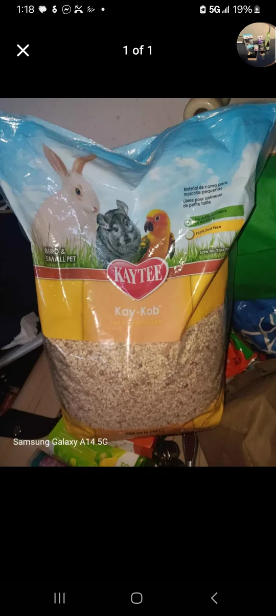 Oxbow Orchard Grass Hay & Kaytee Kay-Kob Bedding thumbnail