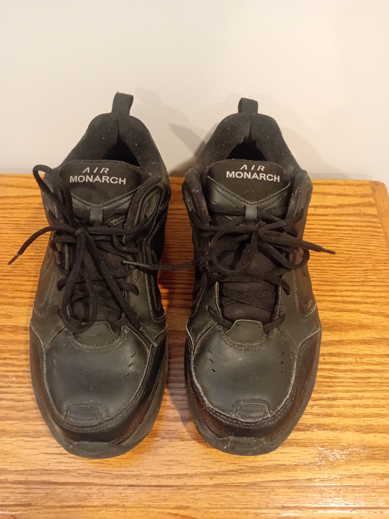 Nike Air Monarch Black Sneakers