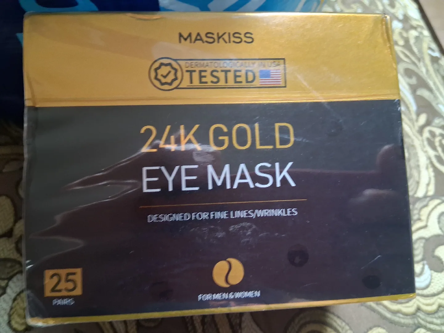 MASKISS 24K Gold Eye Mask - 25 Pairs thumbnail
