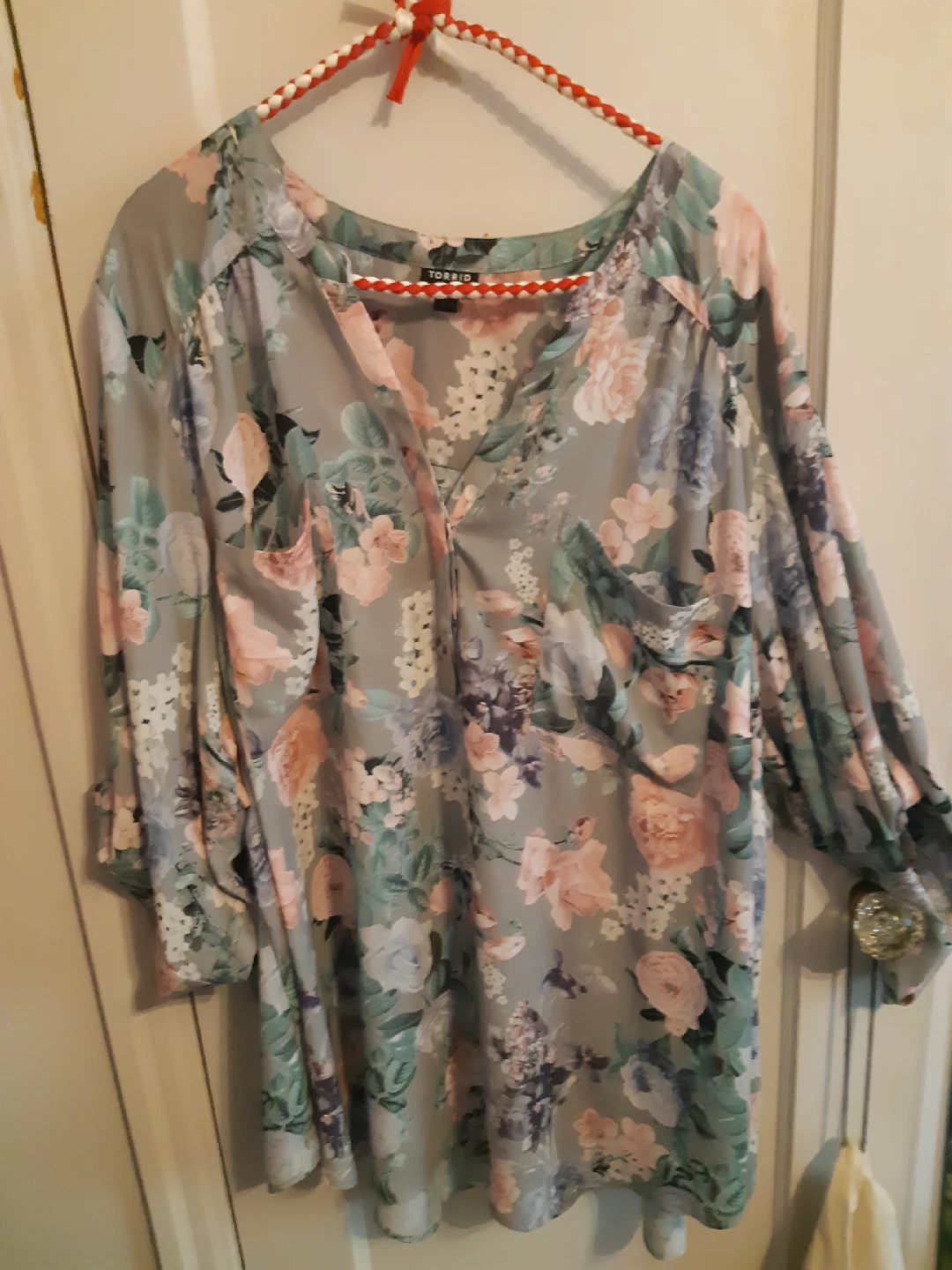 Torrid Harper Floral Blouse Size 5