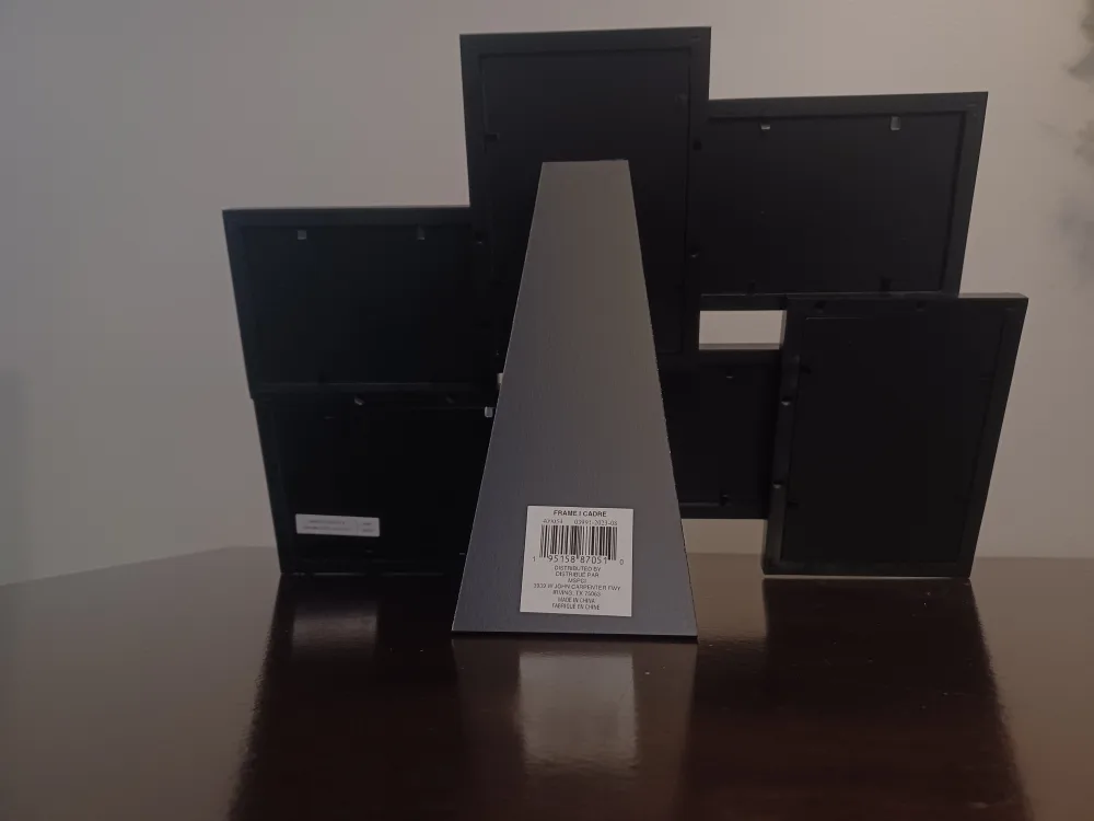 Black Collage Picture Frame - 6 Pictures image indicator(2)