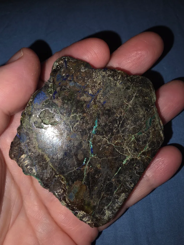 chrysycolla/Azurite/malachite slab $10 thumbnail