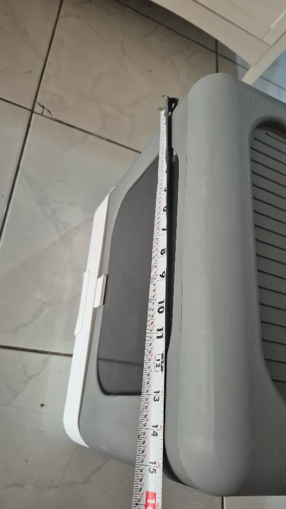 Grey Top Entry Cat Litter Box image indicator(8)