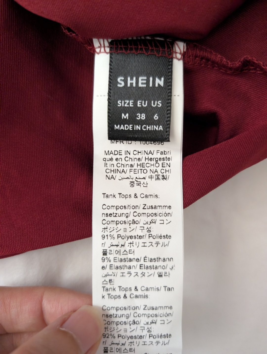 Shein Tank Tops Crop Tops - Size M - photo 2