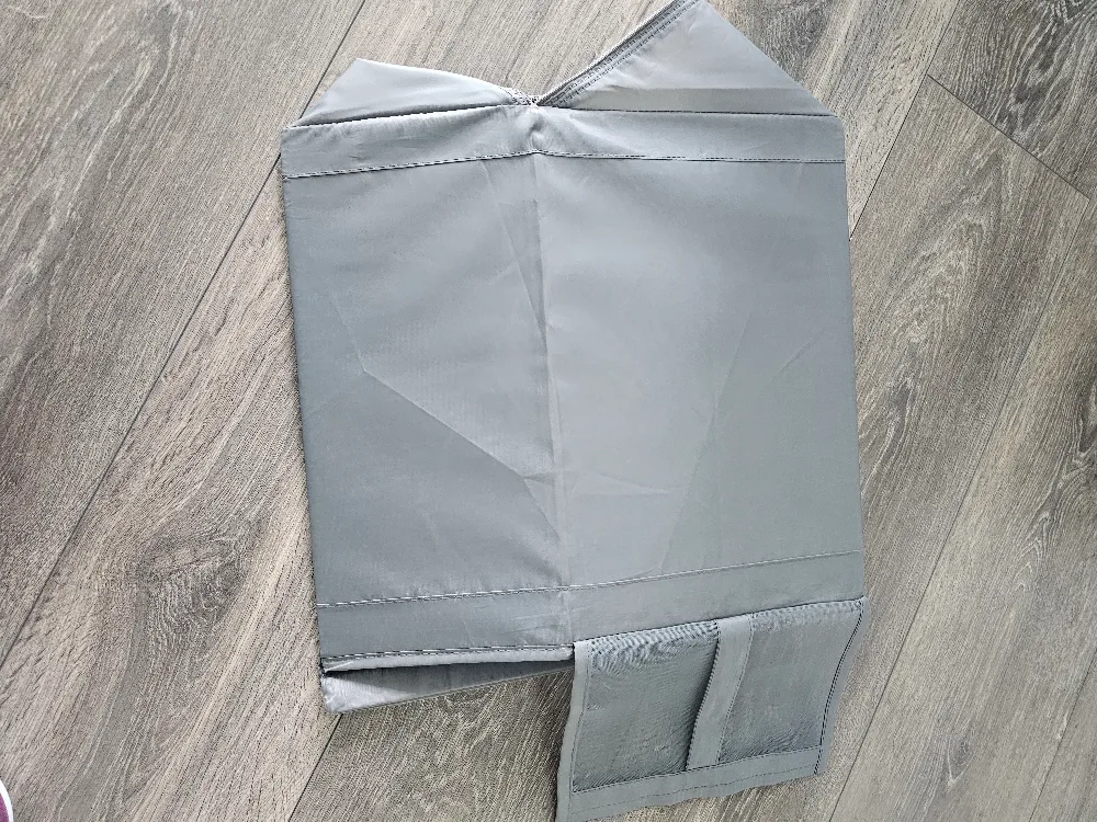 Grey Foldable Storage Bin image indicator(4)