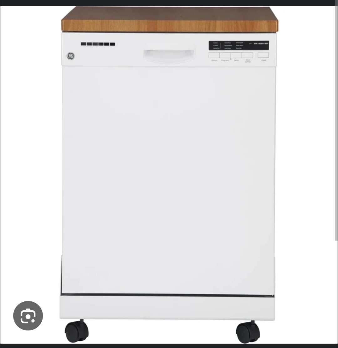 GE Portable Dishwasher - White - photo 2