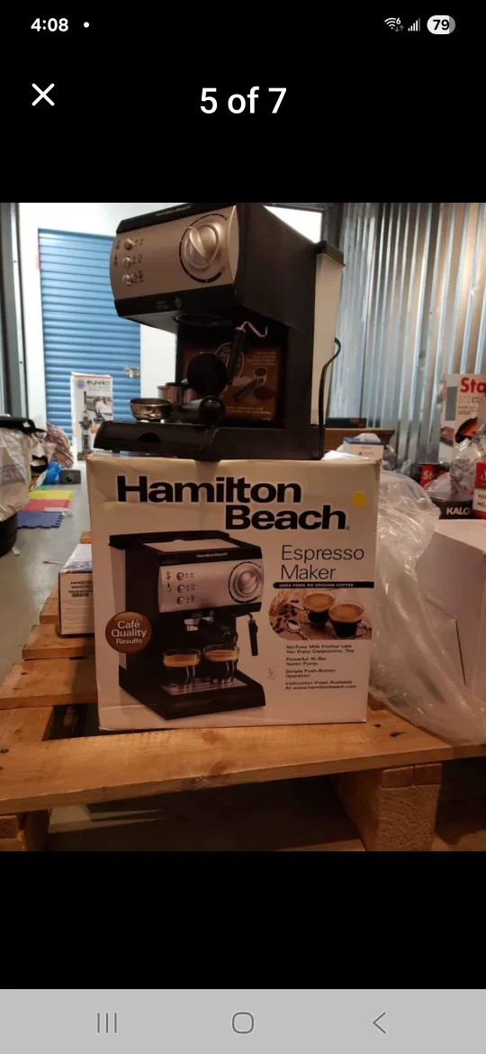 Hamilton Beach Espresso Maker thumbnail