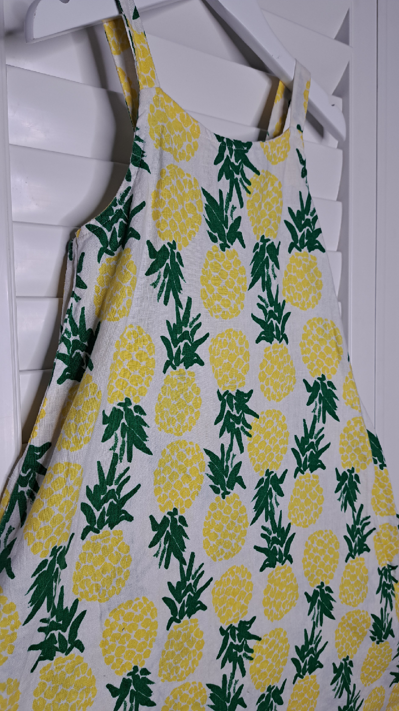 Joe Fresh Kids Pineapple Dress - Size 6 - photo 2