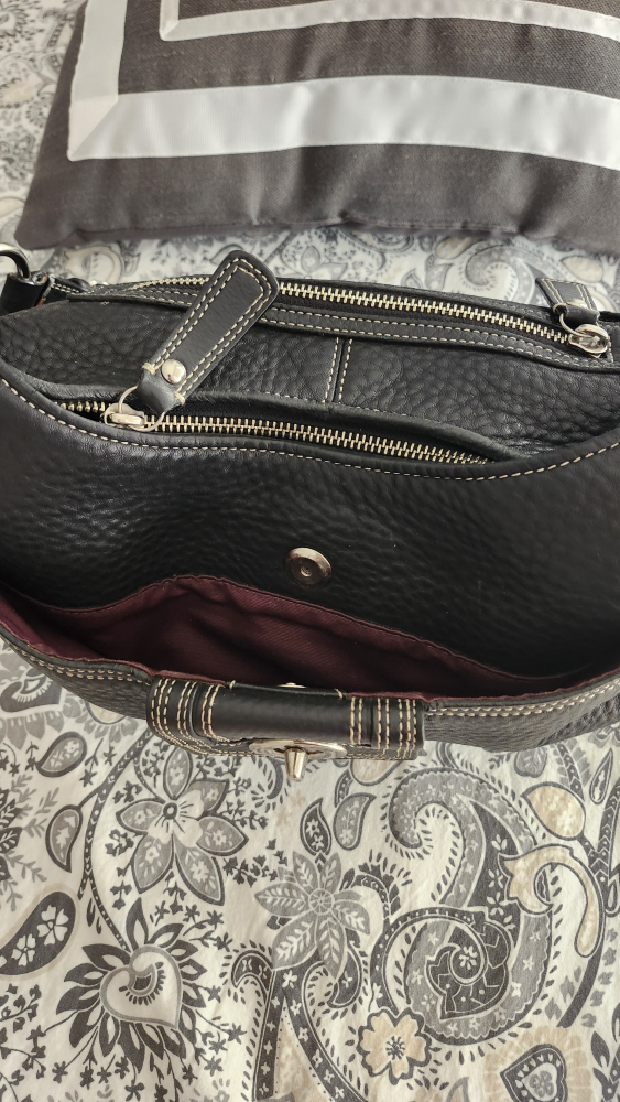 Coach Black Leather Shoulder Bag - photo 5