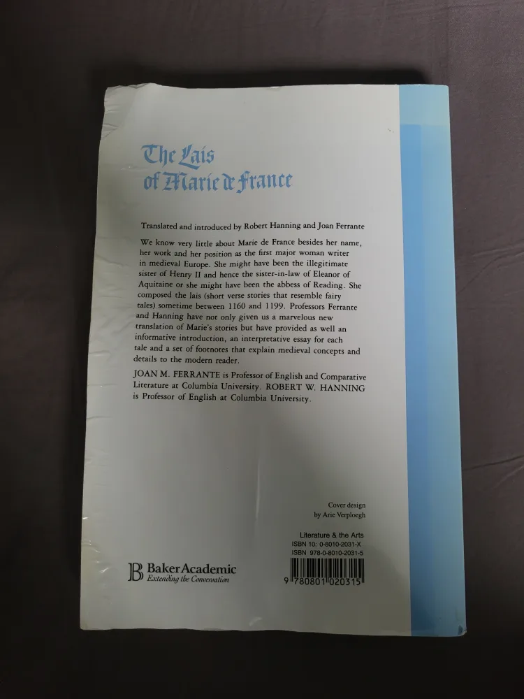 The Lais of Marie de France image indicator(2)