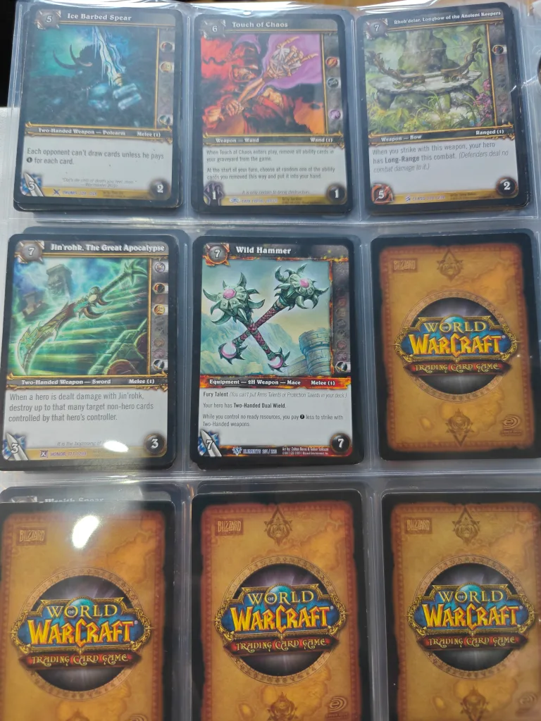 World of Warcraft TCG Cards (Weapons) image indicator(7)