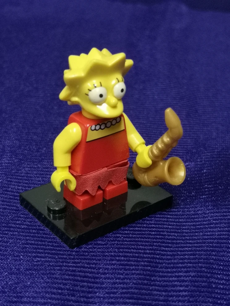 🥕 Lego Lisa Simpson ~ 10 pieces ~ 2014