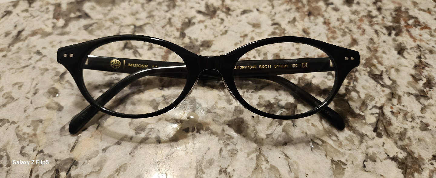 MUJOSH Black Eyeglasses MJ12FM1046 BKC11