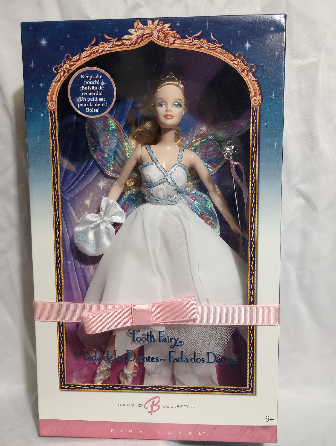 Barbie Tooth Fairy Doll Pink Label
