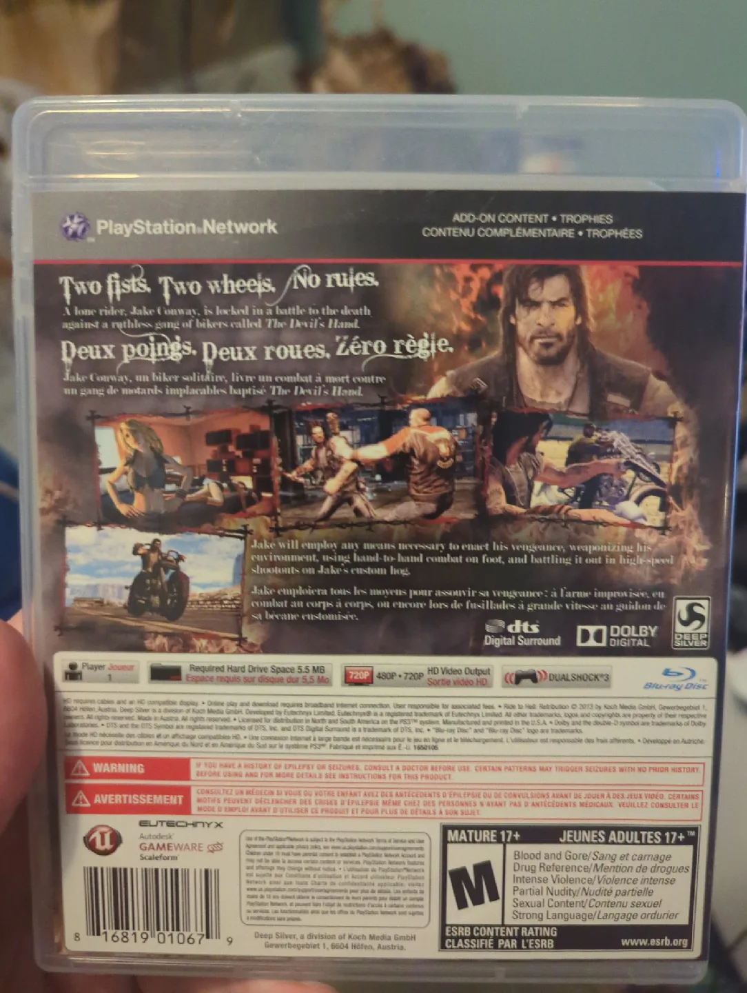 Ride to Hell: Retribution PS3 Game image indicator(2)