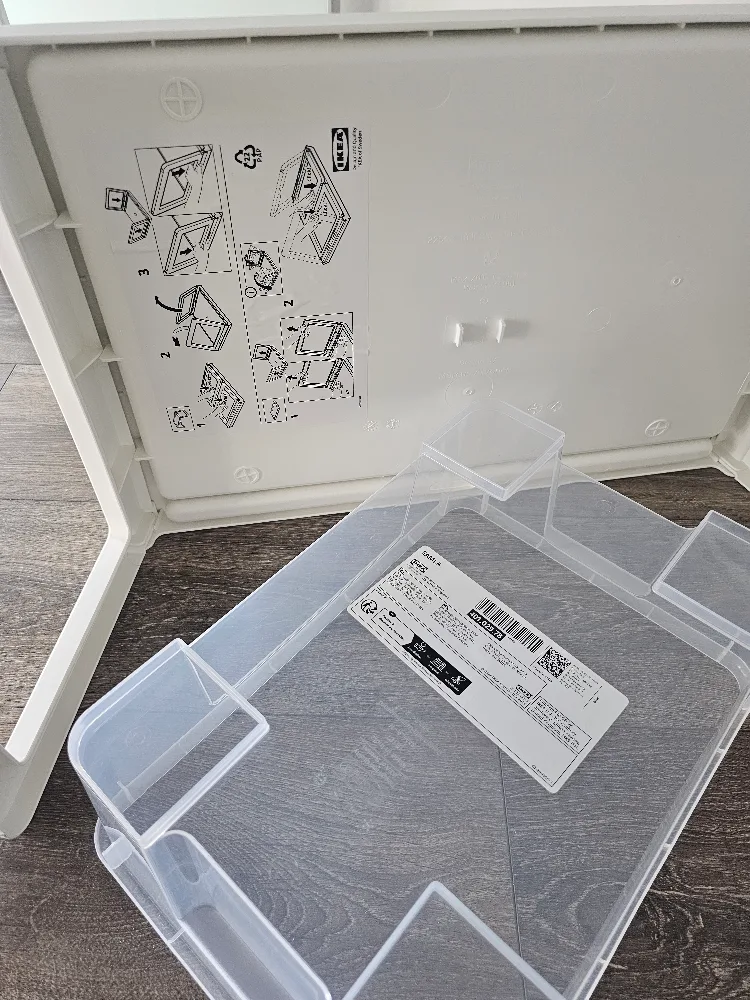(NEW)IKEA bed table+ Underbed Storage Box image indicator(3)