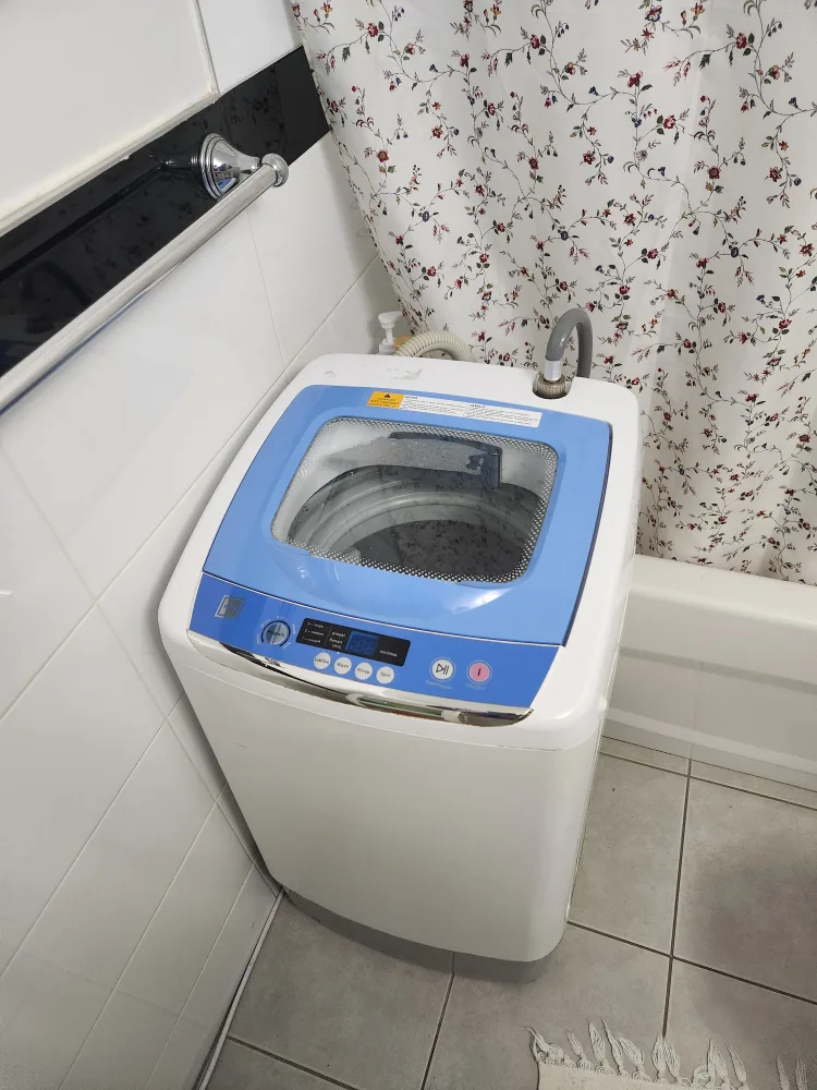 RCA Portable Washing Machine - White & Blue thumbnail