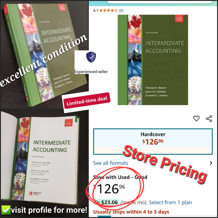 ➡️Intermediate Accounting Vol.2-5thEdition McGrawHill