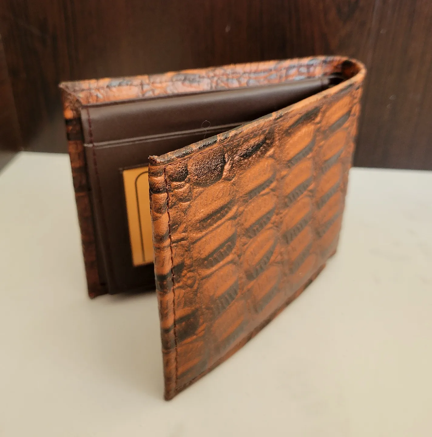 Beautiful Brown Wallet. Brand New.