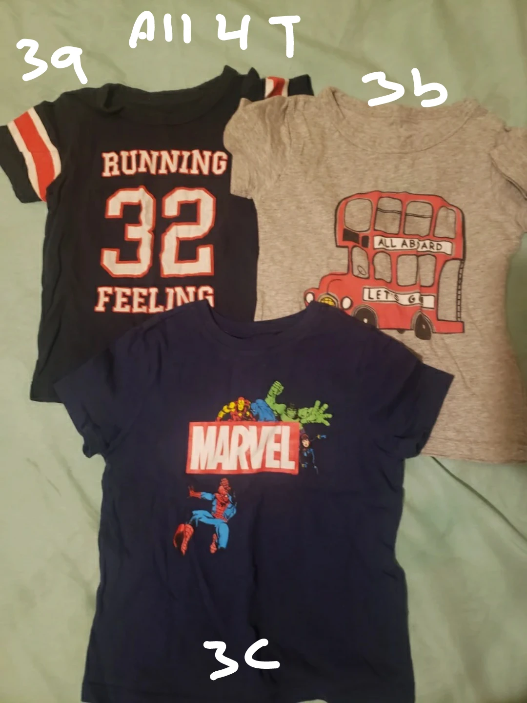 3 pieces kids 4T T-Shirts Bundle $5 - Various Brands - photo 3