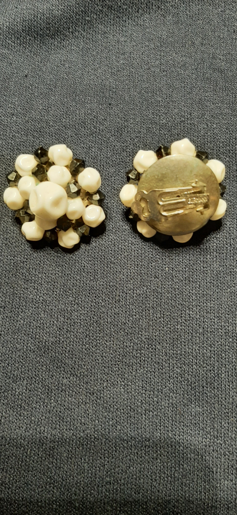 Vintage Germany Floral Earrings - photo 2