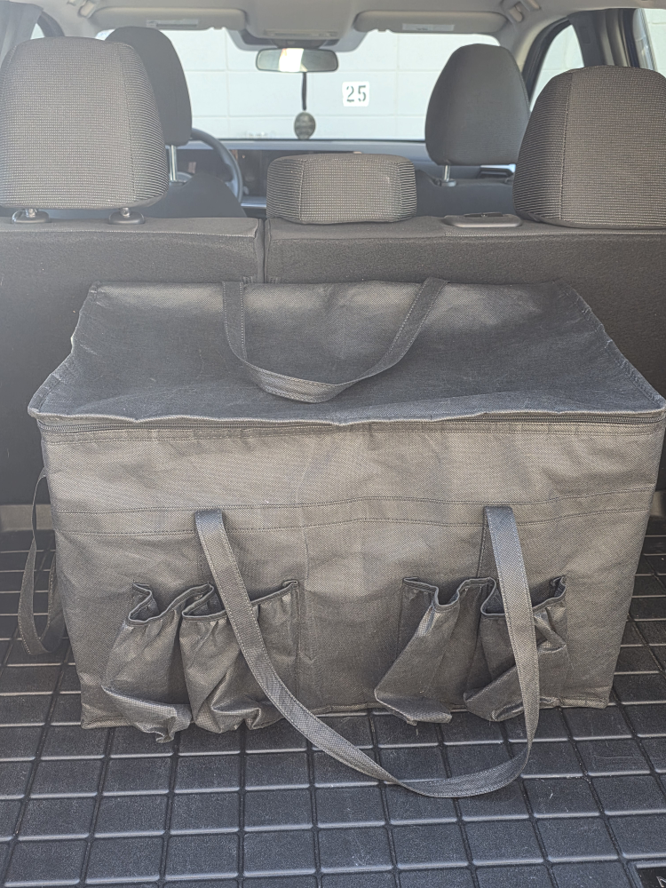 Insulated Food Delivery Bag - Black