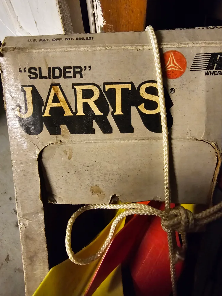 Vintage Slider Jarts Lawn Dart Game thumbnail