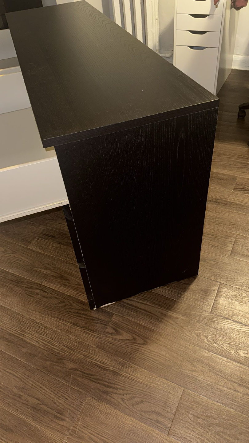 IKEA MALM Black 6-DRAWER DRESSER - photo 3