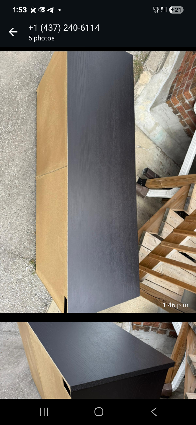 IKEA MALM Black 6-DRAWER DRESSER - photo 4