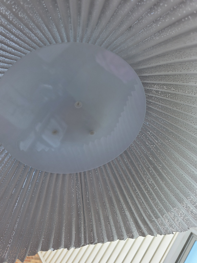 arturo alvarez White Pleated Lamp - photo 4